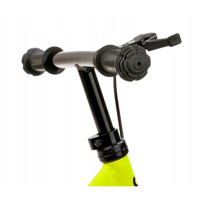 Balance Bike Croxer Leox Lime pumped wheels, handbreak