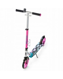 Foldable scooter Raven Galaxia 200mm with bell, bottle holder and LED core