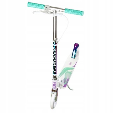 Kick scooter Raven Celia White 145mm with handbrake