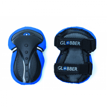 GLOBBER Scooter Protective Pads Junior XXS Range A (25 kg), Blue Globber Blue Scooter Protective Pads Junior XXS